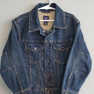 GAP Kids Girls Jean Jacket Blue Denim Size Small